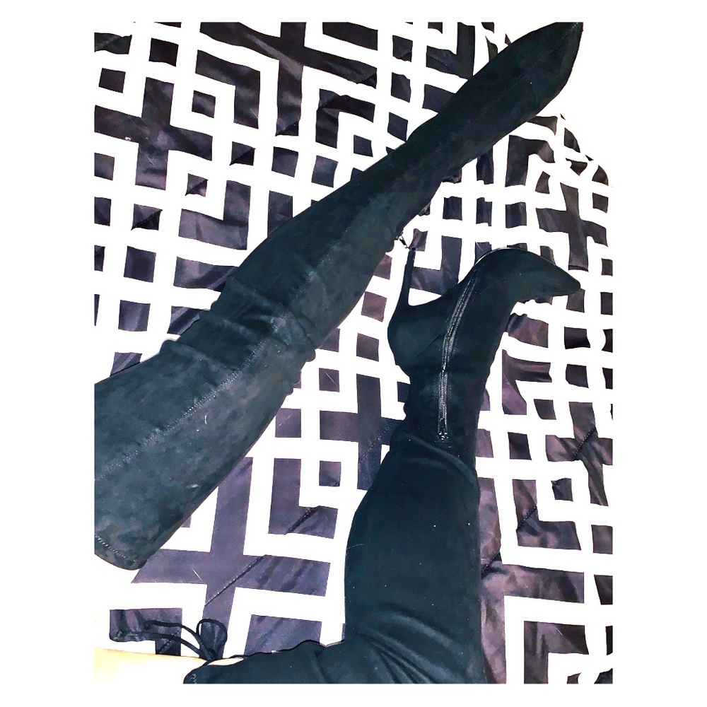 Sexy Thigh-High Pointed Toe Boots (Drawstring)